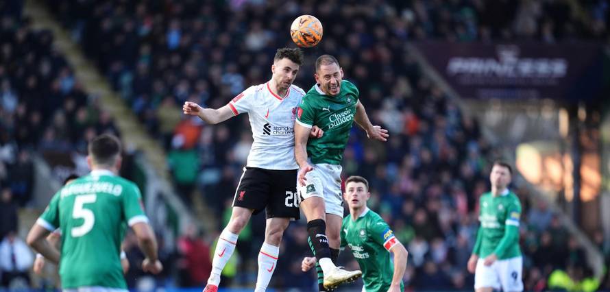 Plymouth Argyle v Liverpool - Emirates FA Cup - Fourth Round - Home Park