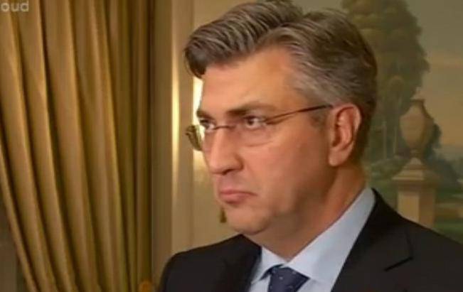 Andrej Plenković: Ne smije biti anarhije u hrvatskom društvu!