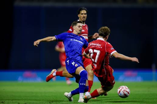 U&Zcaron;IVO Dinamo - Thun 2-2: Plavi opsjedali gol gostiju, ali drama ide dalje. Igrat &cacute;e se produ&zcaron;eci