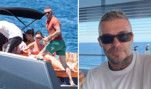 Beckham ismijao Victoriju zbog onog što radi na Jadranu: 'Ne mogu ni kavu popiti u miru...'