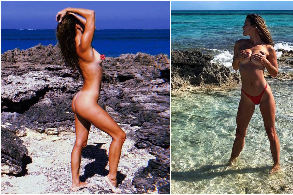 Bivša DiCaprijeva cura fotkala se gola na plaži: 'Baš si seksi'. 