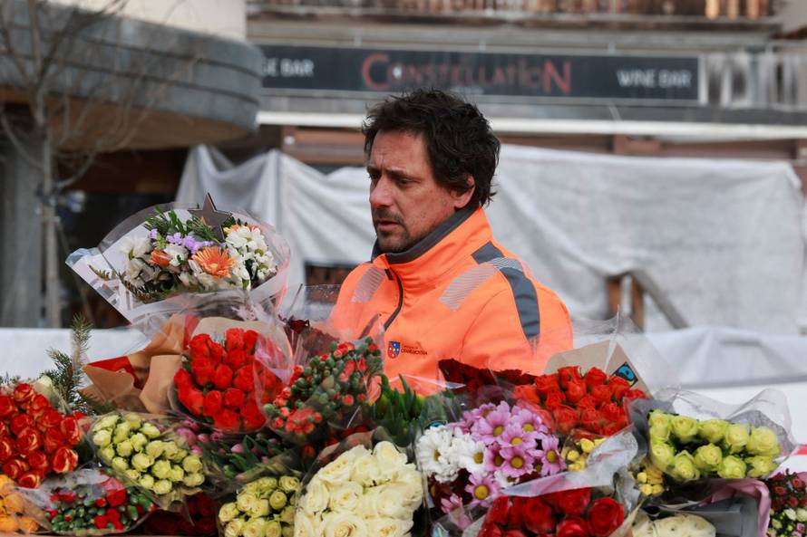Aftermath of New Year’s Eve party fire and explosion at "Le Constellation" bar in Crans-Montana