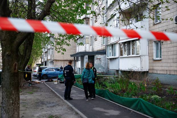 Shooting incident in Kyiv