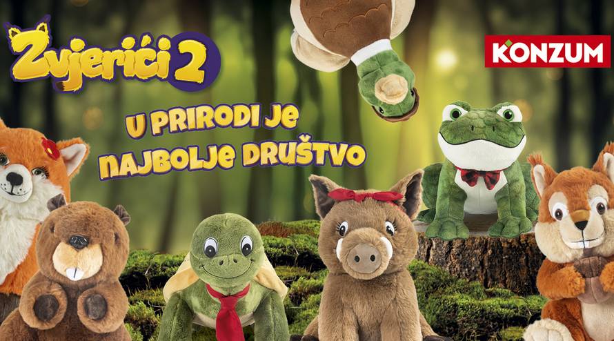 Zvjerići se vraćaju u Konzum