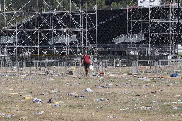 Jutro nakon koncerta Marka Perkovića Thompsona na sinjskom hipodromu