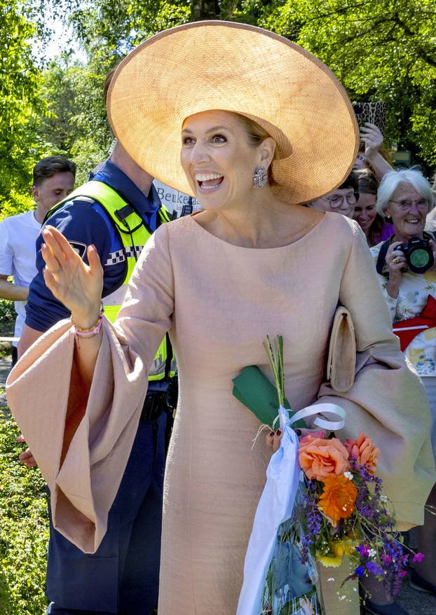Queen Maxima opens new school building Photo: Albert Nieboer / Netherlands OUT / Point de Vue OUT