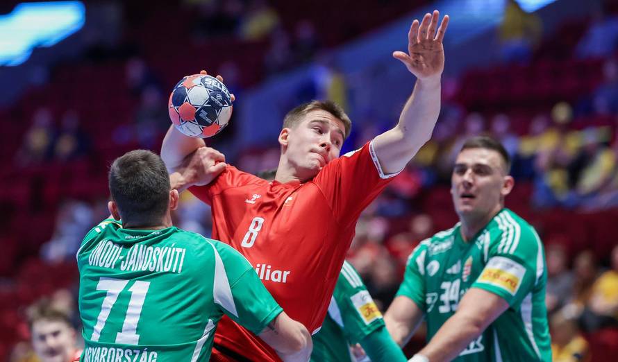 Susret Švicarske i Mađarske u drugom krugu EHF Europskog prvenstva