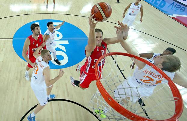 Zagreb: EuroBasket 2015., skupina C, 4. kolo, Nizozemska - Hrvatska