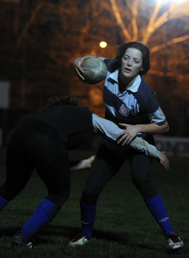 Split: Ornela Bešker-Amuli? na Starom placu trenira ragbi u ženskoj ekipi