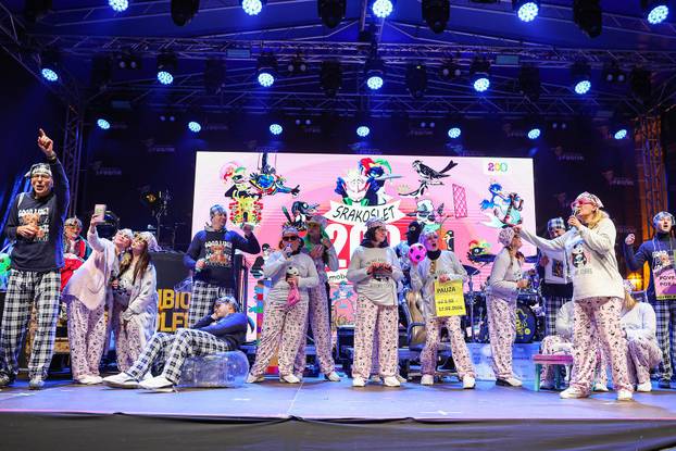 Zatvaranje 200. Samoborskog fašnika spaljivanjem princa Fašnika 