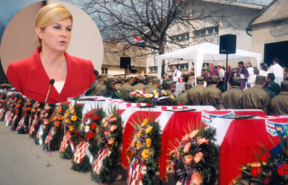 Predsjednica stiže u Lovas gdje će se pokloniti žrtvama rata