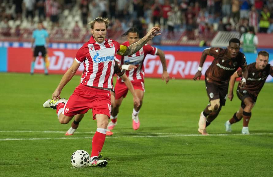 Beograd: Prva utakmica play-offa za ulazak u Konferencijsku ligu između Crvene zvezda i Viktorije Plzen