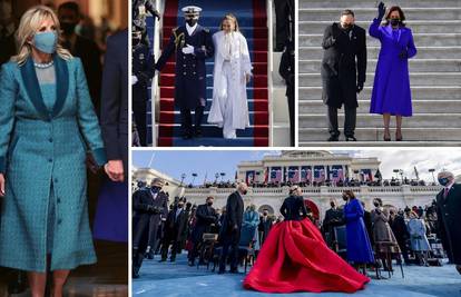 Svi kaputi i outfiti s inauguracije - Jill Biden u simboličnoj boji, a J.Lo i Lady Gaga oduševile sve