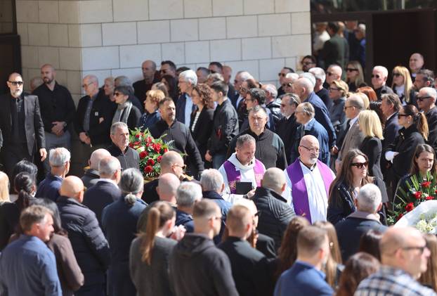 Split: Posljednji ispraćaj oca Igora Tudora