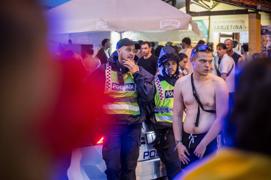 Split: Gužva nakon završetka Ultra Festivala