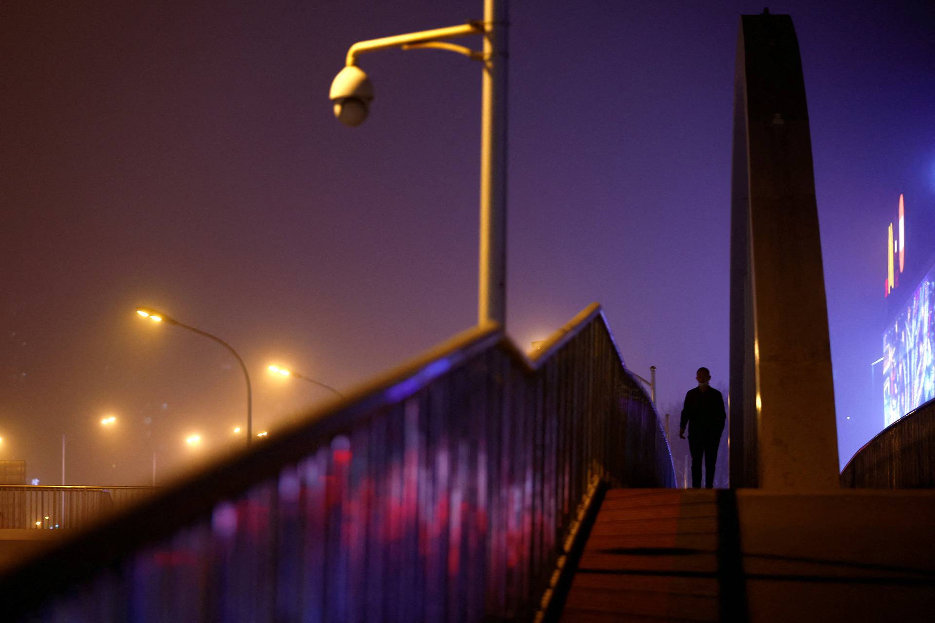 FILE PHOTO: Sandstorms, dangerous pollution return to Beijing