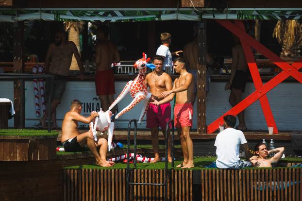 Plaža Zrće u srcu sezone