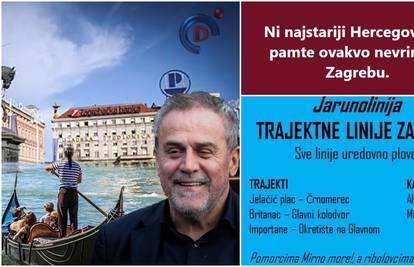 'Sad Bandić može uživati, cijeli grad mu je fontana. Jesu li nam javili kada će eruptirati Sljeme?'