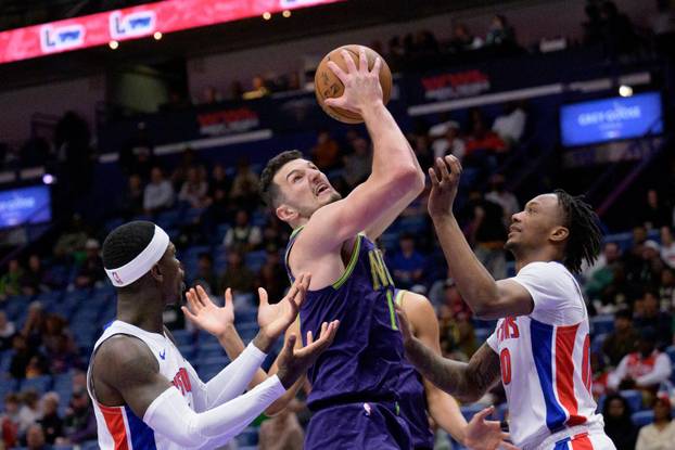 NBA: Detroit Pistons at New Orleans Pelicans