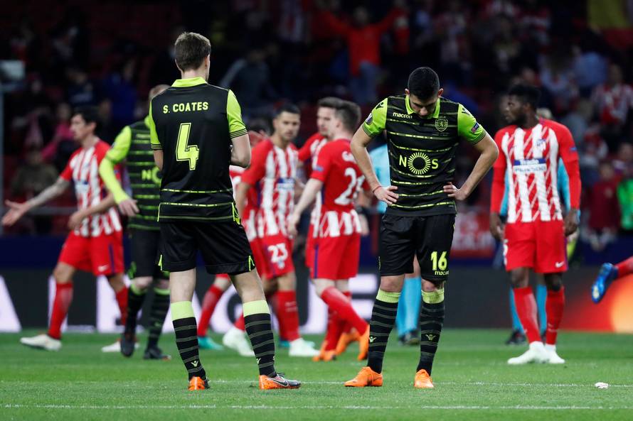Europa League Quarter Final First Leg - Atletico Madrid vs Sporting CP