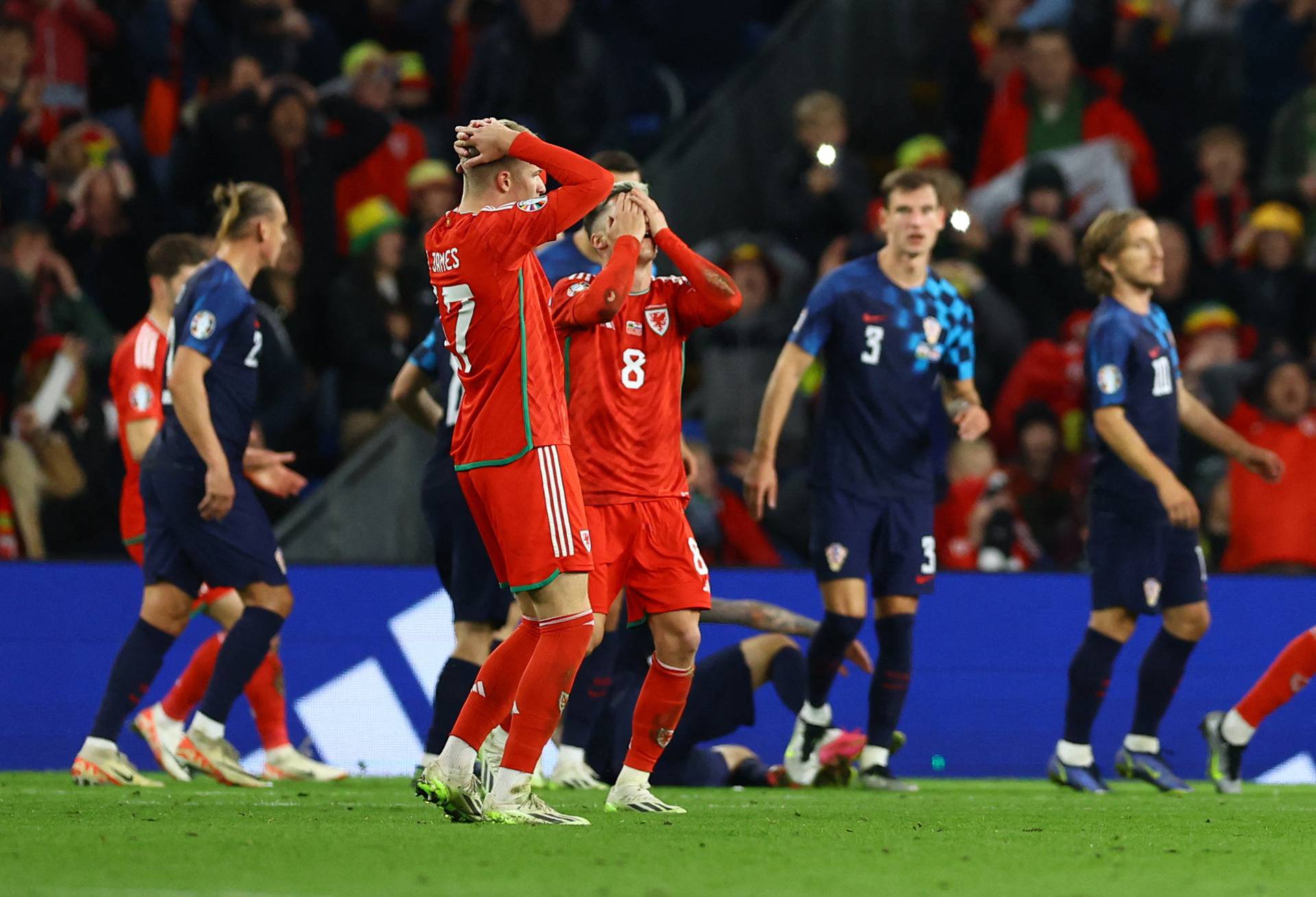 Euro 2024 Qualifier - Group D - Wales v Croatia