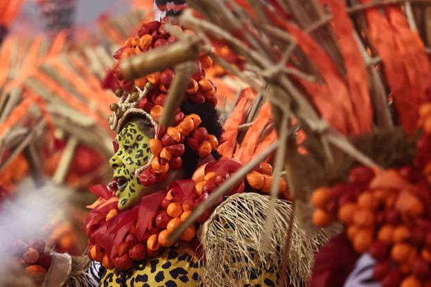 Carnival parade in Sao Paulo