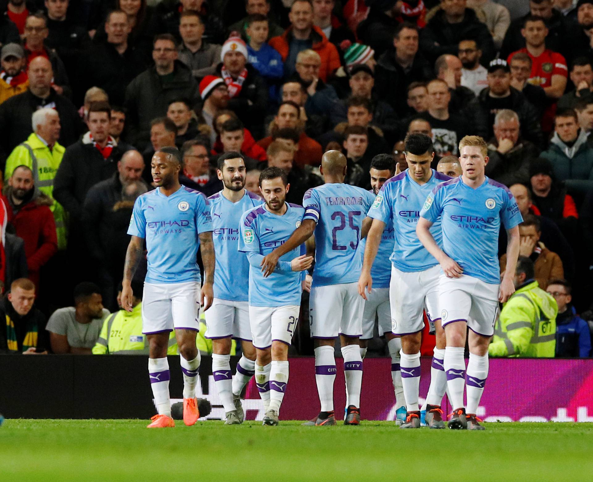 Carabao Cup - Semi Final First Leg - Manchester United v Manchester City