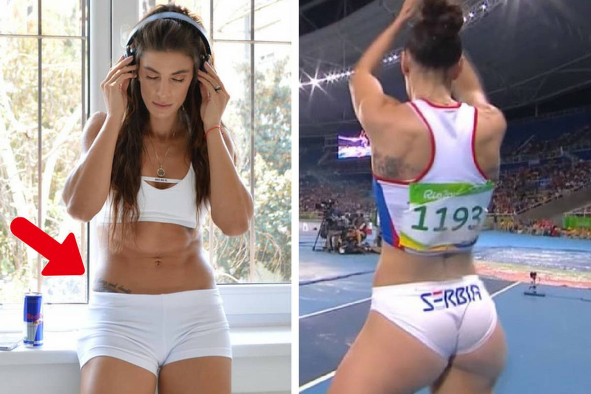 Atraktivna Srpkinja otkrila je dio intimne tetovaže na kuku...