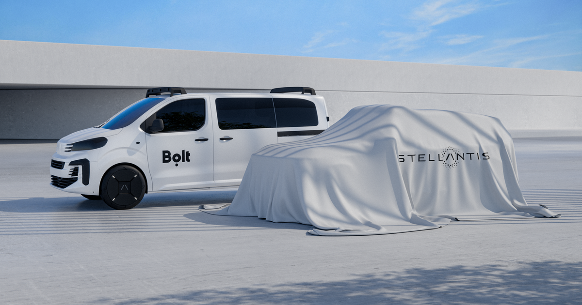 Bolt and Stellantis launch the first European fleet of robotaxis, testing starts next year