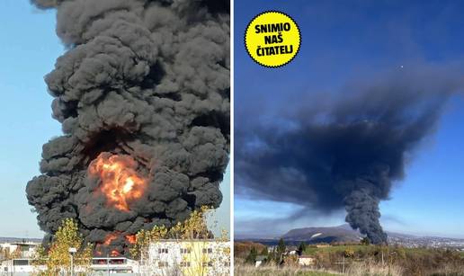 VIDEO/ FOTO Pogledajte oblak dima koji se nadvio nad cijeli Zagreb: 'Zastrašujuća gljiva'