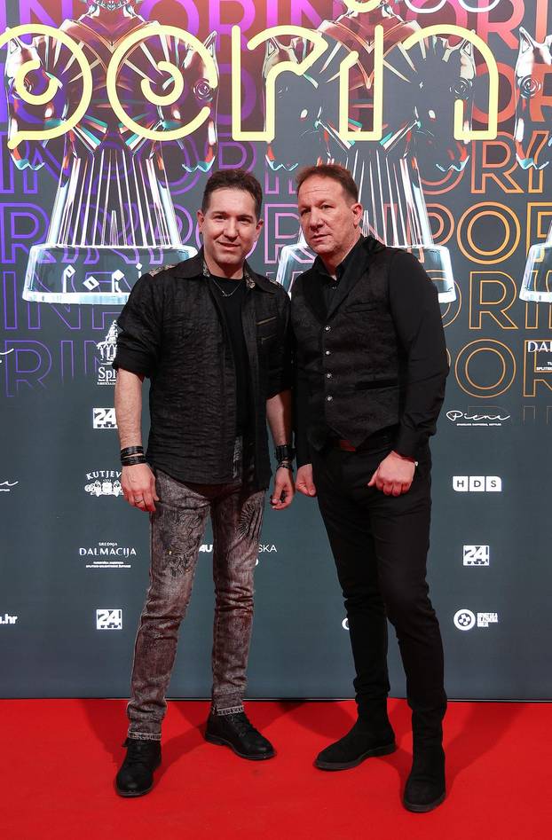 Split: Dolazak uzvanika na svečanu dodjelu 33. glazbene nagrade Porin