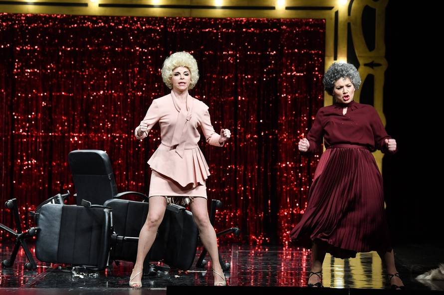 Zagreb: Proba predstave "Preko veze" u kazaliÅ¡tu Kerempuh