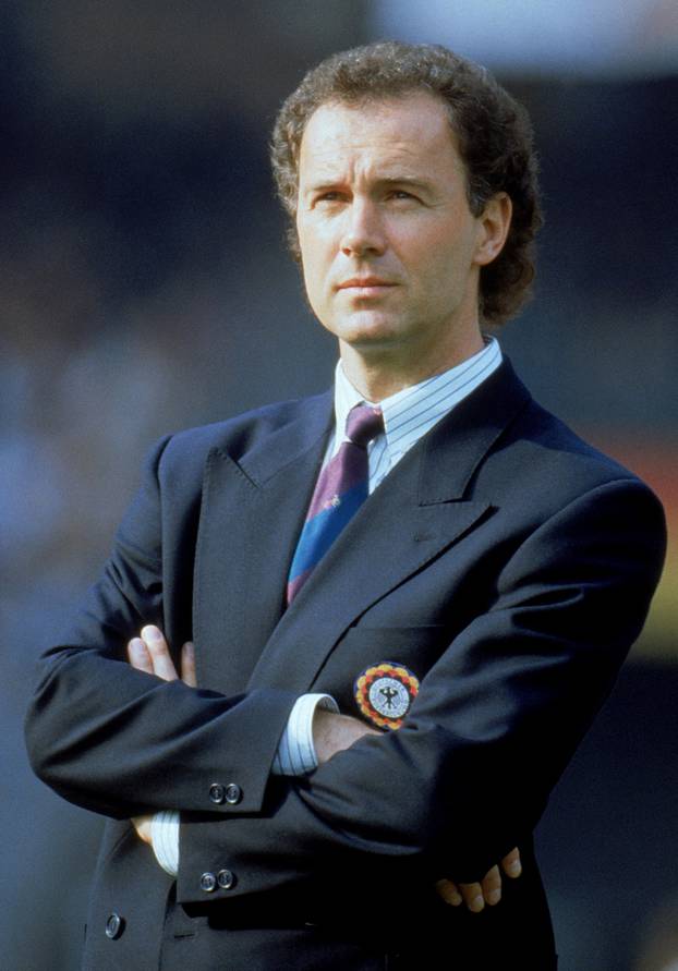 FILE PHOTO: Franz Beckenbauer - West Germany Manager