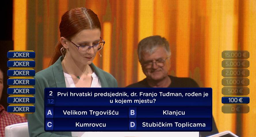 Sara osvojila 100 eura u Jokeru, spasilo ju pitanje o životinjama