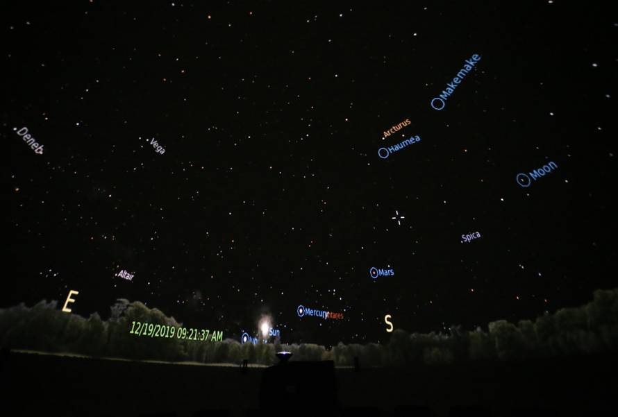 Split: Planetarij na Pomorskom fakultetu otvorila supruga nestalog kapetana Dine Miškića