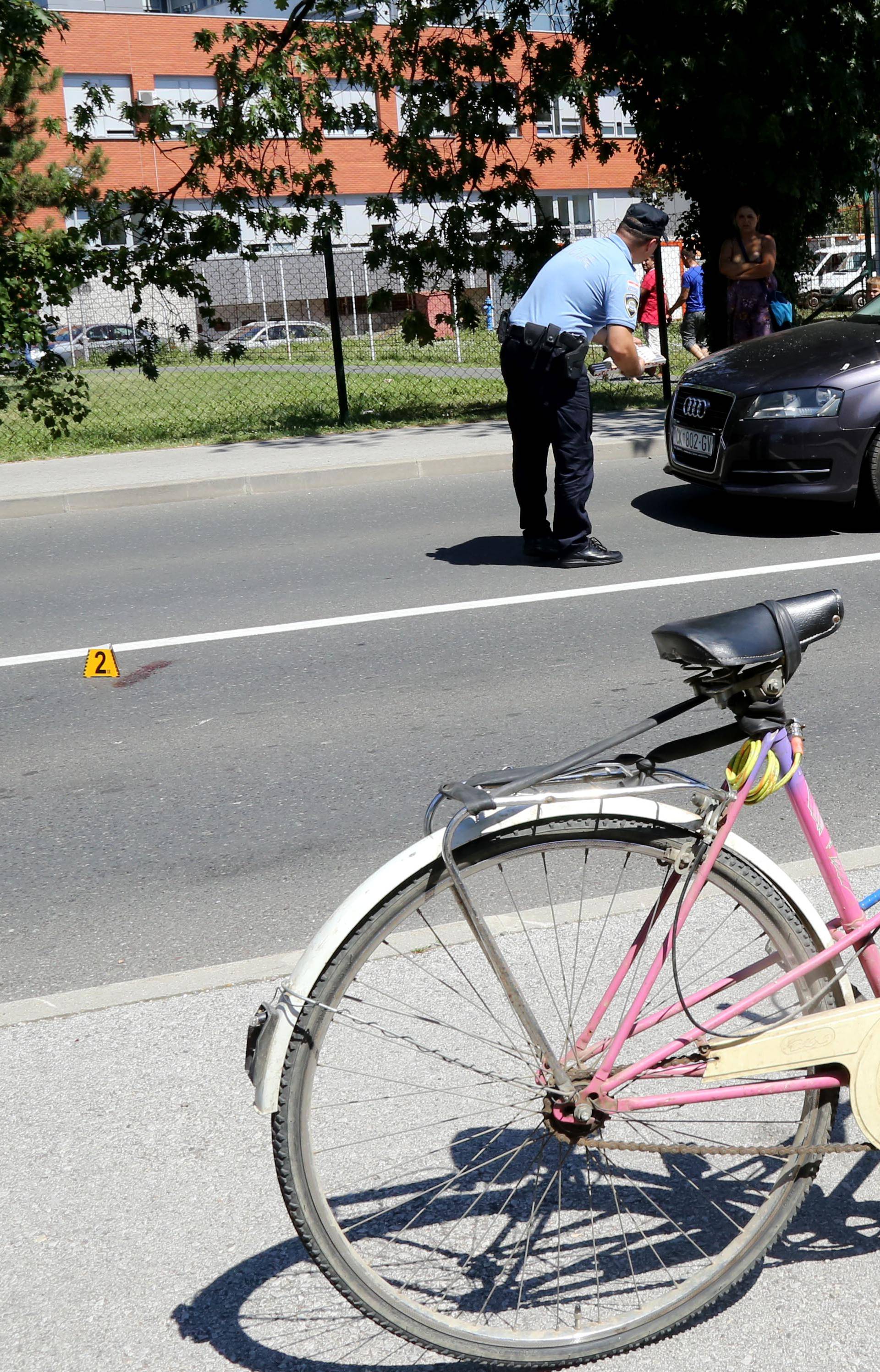 Udario ga automobil: Biciklist ozlijeđen u nesreći u Čakovcu