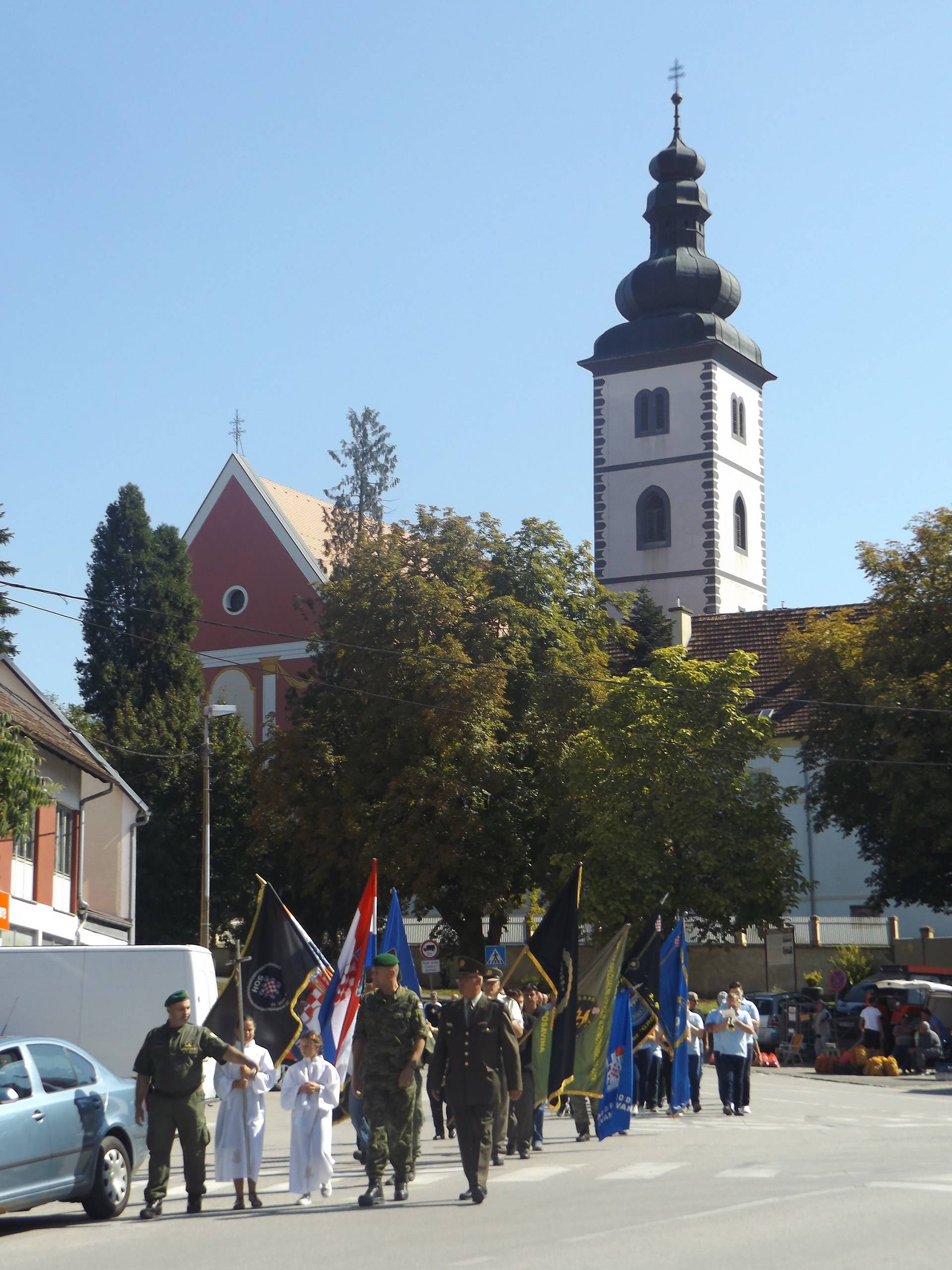 Hrvatski branitelji hodočastili Majci Milosrđa u Kloštar Ivaniću