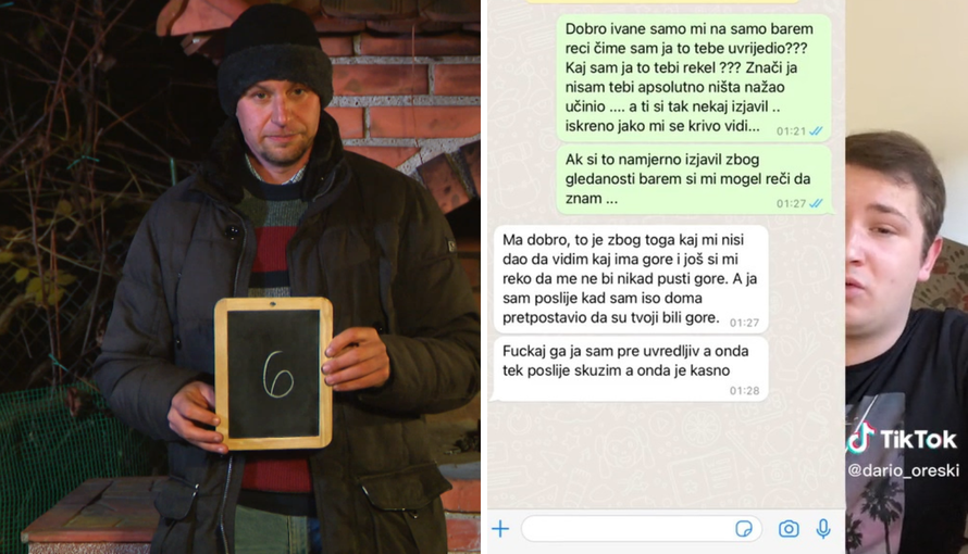Dario iz 'Večere za 5' objavio poruke s kandidatom Ivanom kojem su smetale peterokrake