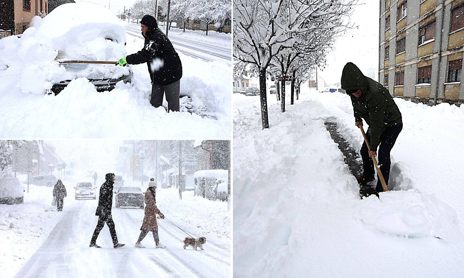 U dijelovima Hrvatske palo do 40 centimetara snijega! Stižu nove pahulje, pripremite sanjke