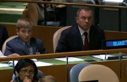 Nasljednik? Lukašenko u UN doveo 11-godišnjeg sina Kolju