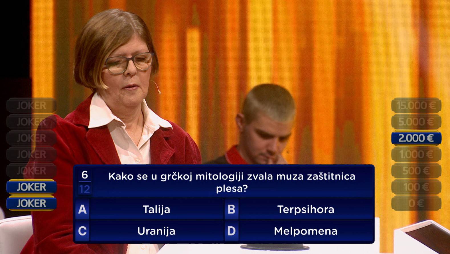 Sandra Filipčić odustala je na zadnjem pitanju u 'Jokeru' pa kući otišla s pet tisuća eura