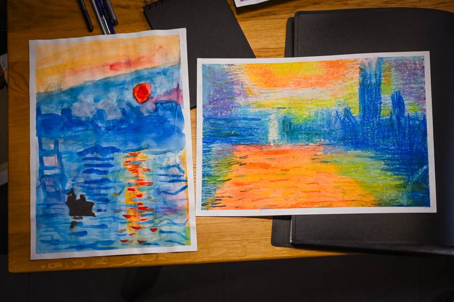 Franka (9) i Nika (11) redovito šalju svoje crteže u redakciju 24sata: Crtaju bolje od profića!