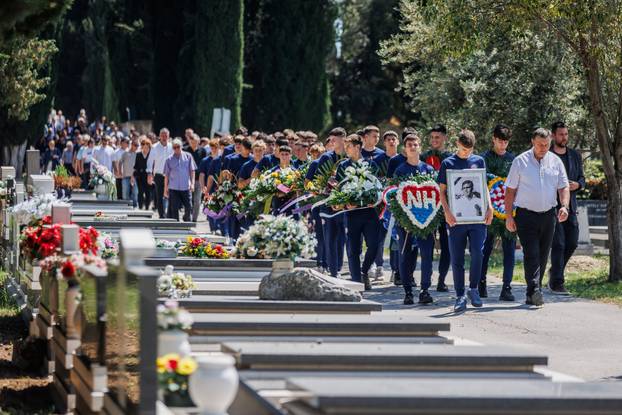 Split: Posljednji ispraćaj Ive Bege Hajdukovog igrača na Lovrincu