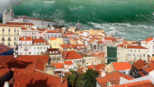 Tsunami in Lisbon
