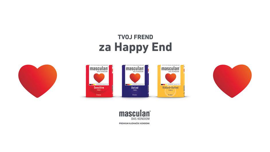 Masculan - tvoj frend za happy end!