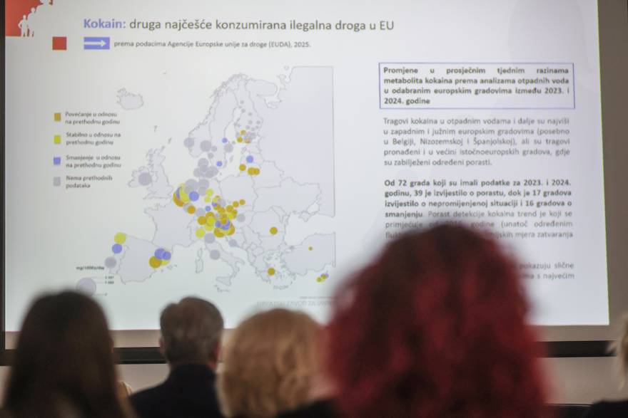 Zagreb: Predstavljeni rezultati istraživanja "Analiza otpadnih voda i droga - europska studija u više gradova"