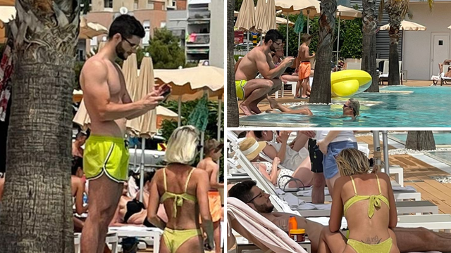 VIDEO 'Savršeni' i Stankica proveli su dan na bazenu, ona mu pozirala u žutim tangama