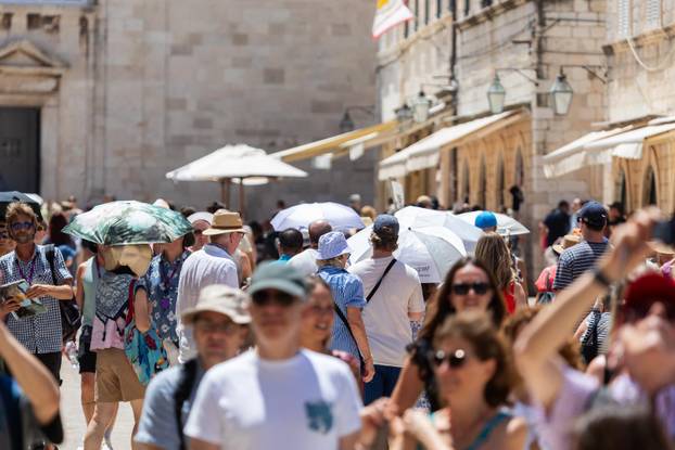 Dubrovnik: Toplinski val i visoke temperature na jugu Hrvatske