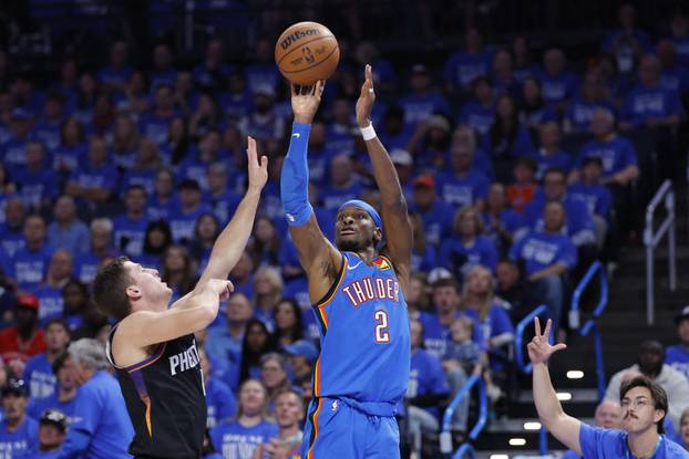 NBA: Playoffs-Phoenix Suns at Oklahoma City Thunder