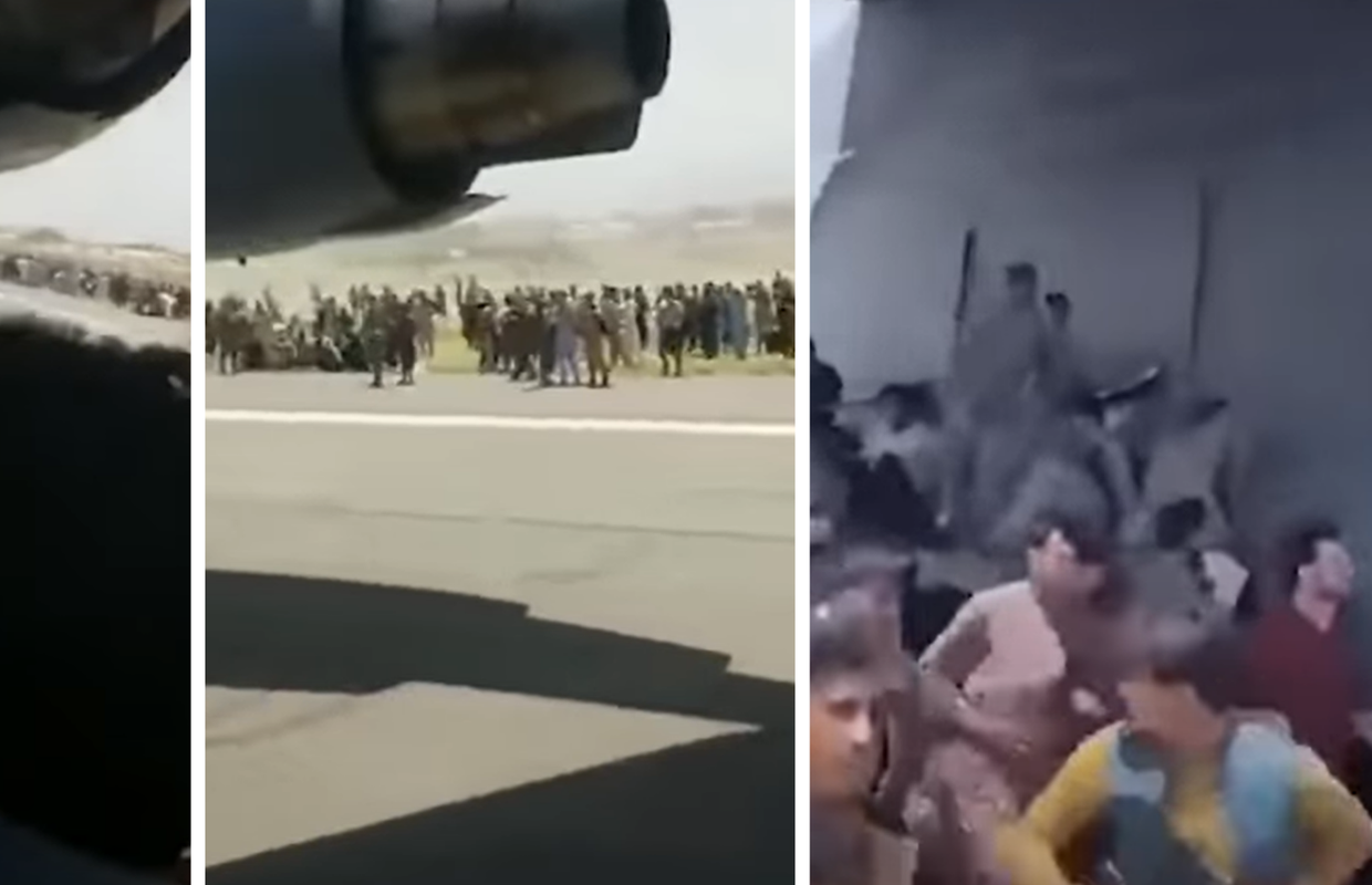 Pronašli su ljudske ostatke na kotačima aviona na koji su se penjale stotine Afganistanaca